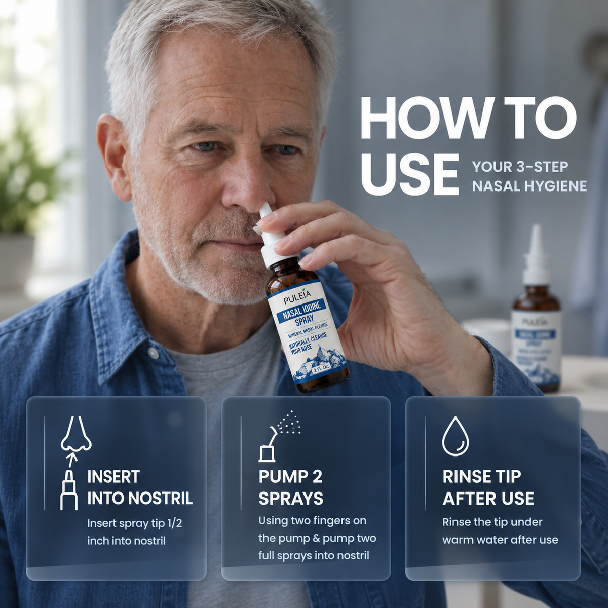 Puleia™ Nasal Iodine Cleanse